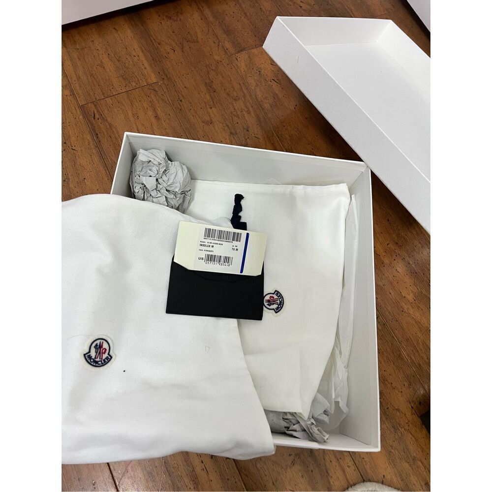 Moncler Womens Insolux Faux Fur ankle boots size 36 - Picture 13 of 14